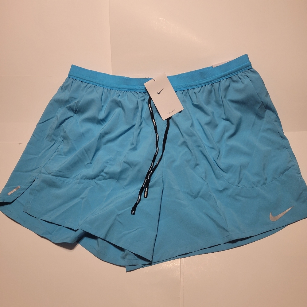 Nike Flex Stride Men's 5" Brief Running Shorts Blue - Picture 10 of 16